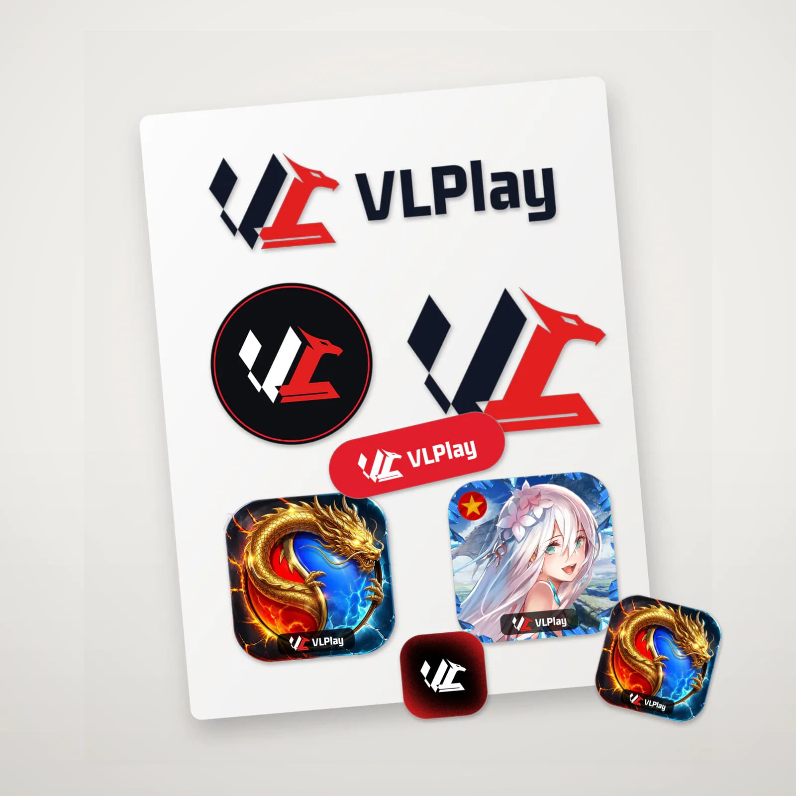 Mẫu tấm sticker VLPlay